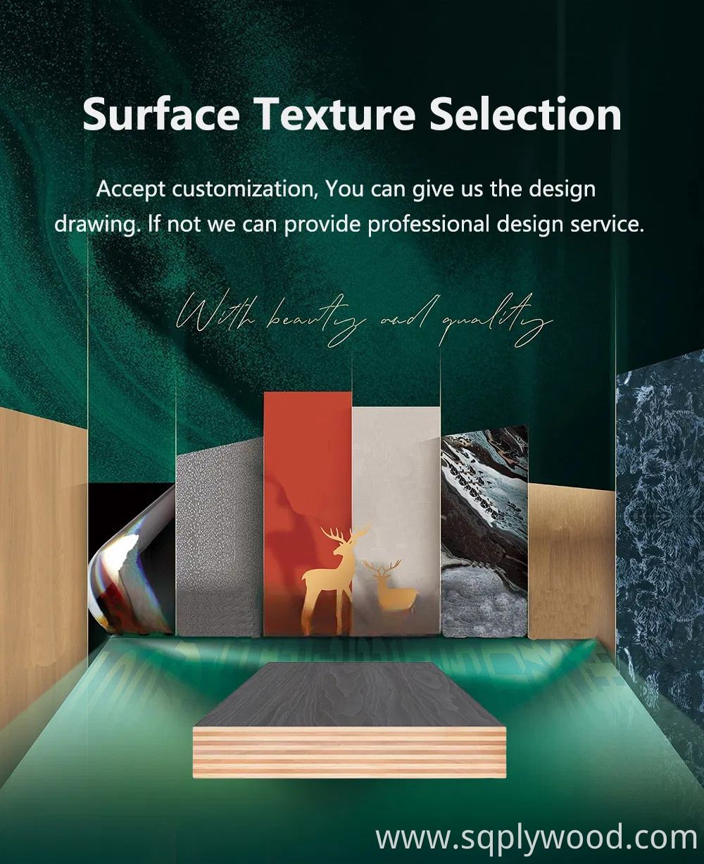 18mm Commercial Marine Waterproof Plywood Eucalyptus Laminated for Yacht